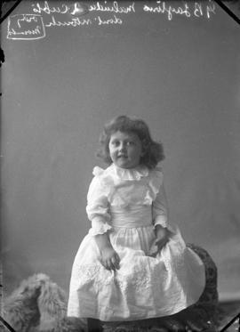 Photograph of G. B. Layton's daughter Malinda