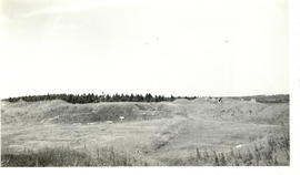 Photograph of the interior of Fort Beausejour