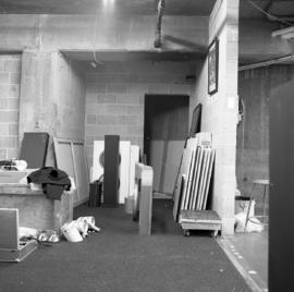Photograph of the Dalhousie Art Gallery storage area