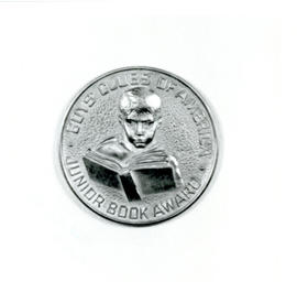 Photograph of the Junior Book Award Medal awarded to Thomas Head Raddall by the Boys Club of America