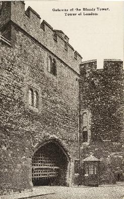 Postcard of the Tower of London
