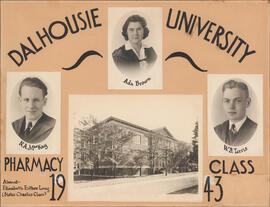 Collage of Dalhousie University Pharmacy class of 1943