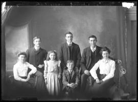 Photograph of Mr. Bruce and his family