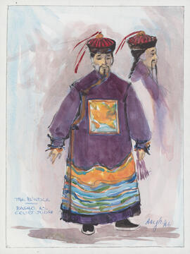 Costume design for Basho as Court Judge
