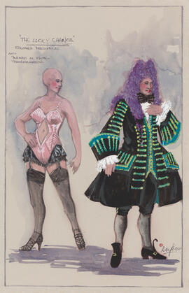 Costume design for Edward Bredwell