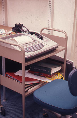 Photograph of the W.K. Kellogg Health Science Library Medline station