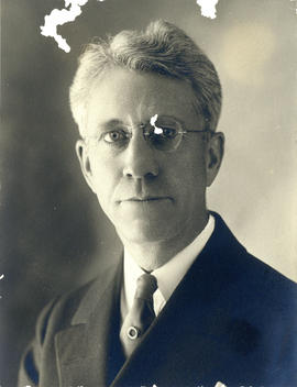 Portrait of Dr. R.E. Mathers