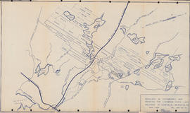 Boundary & topographic map showing the Lindwood farm land holdings at Sackville, Halifax Co., N.S.