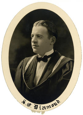 Portrait of Samuel Eugene Diamond : Class of 1926