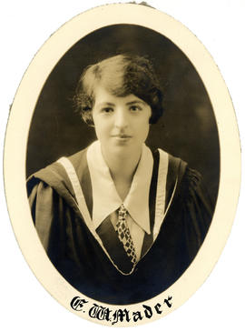 Portrait of Eva Waddell Mader : Class of 1927