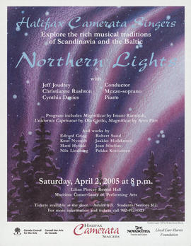 Northern lights with Christianne Rushton : [poster]