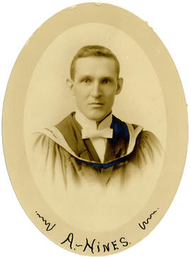 Portrait of Arthur Hines : Class of 1916