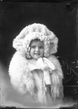 Photograph of the daughter of Mr. Waldren