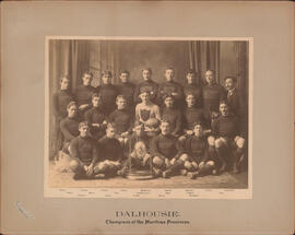 Photograph of Dalhousie - Champions of the Maritime Provinces - Football Team