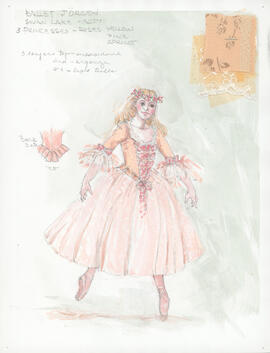 Costume design for Princesses : Act 2