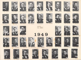 Composite Photograph of the Faculty of Medicine - Class of 1949