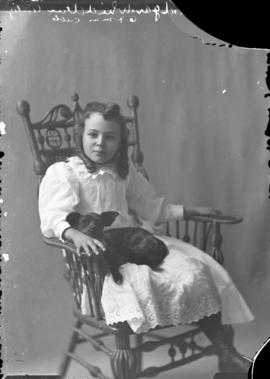 Photograph of Mrs. Edgar Whidden's daughter