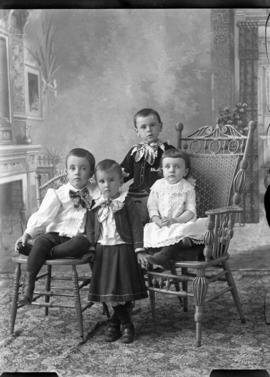 Photograph of W. A. Robinson's children