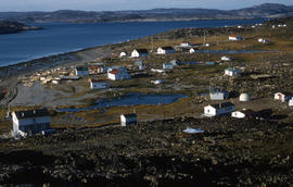 Photograph of houses in Cape Dorset, Northwest Territories
