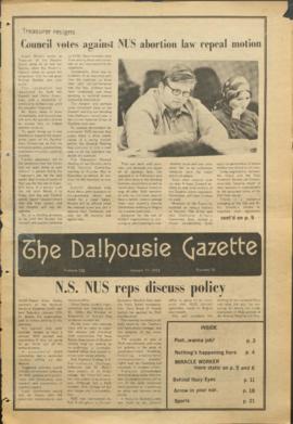 The Dalhousie Gazette, Volume 106, Issue 16
