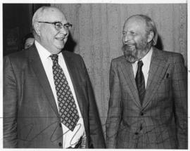 Photograph of Dr. Ketchum and Dr. Gordon A. Riley