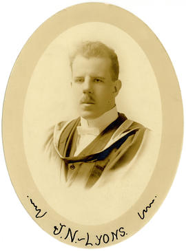 Portrait of James Norbert Lyons : Class of 1916