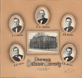 Collage of Dalhousie University Pharmacy class of 1942