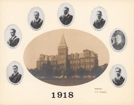 Composite Photograph of the Faculty of Medicine - Class of 1918
