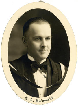 Portrait of Thomas Alexander Kirkpatrick : Class of 1929
