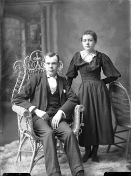 Photograph of  Jennie McLeod and Mr. Gordon