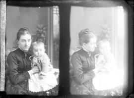 Photograph of Mrs. W. G. Matheson and baby
