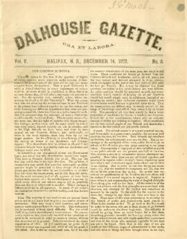 Dalhousie Gazette, Volume 5, Issue 3