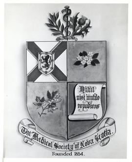 Photograph of the Coat of Arms of the Medical Society of Nova Scotia
