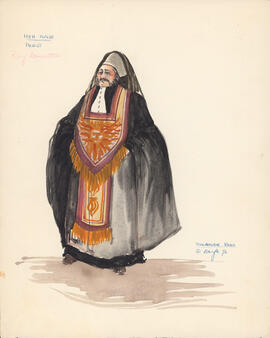 Costume design for Priest