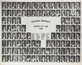 Composite photorgaph of Faculty of Law - Graduates - 1976
