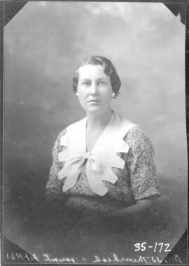 Photograph of  Mrs. J.J. Muirhead