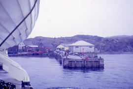 Photograph of the wharf in Twillingate, Newfoundland and Labrador