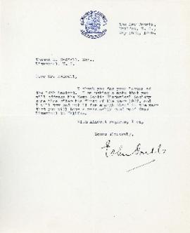 Correspondence between Thomas Head Raddall and John Doull