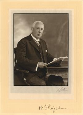 Photograph of H. V. Bigelow