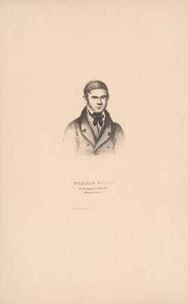 Engraving of William Burke as he appeared at the Bar : [1829]