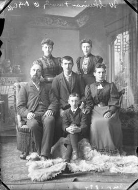 Photograph of Mr. Wilkinson and family