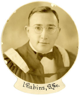 Portrait of Irving Rubins : Class of 1939