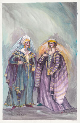 Costume design for Camille and Marie