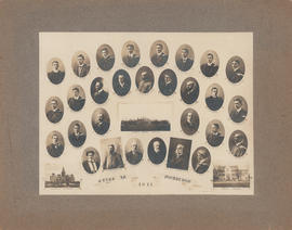 Composite Photograph of the Faculty of Medicine - Class of 1911