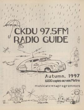 CKDU Publication - Radio Guide, Autumn 1997