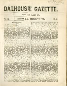 Dalhousie Gazette, Volume 4, Issue 5