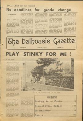 The Dalhousie Gazette, Volume 106, Issue 9