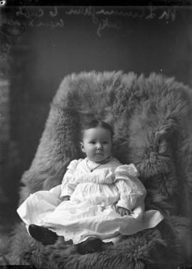 Photograph of M. L. Cunningham's baby