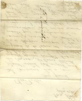 One letter to James Dinwiddie from A.P. Buchanan