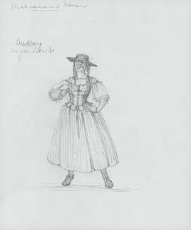 Costume design for Audrey